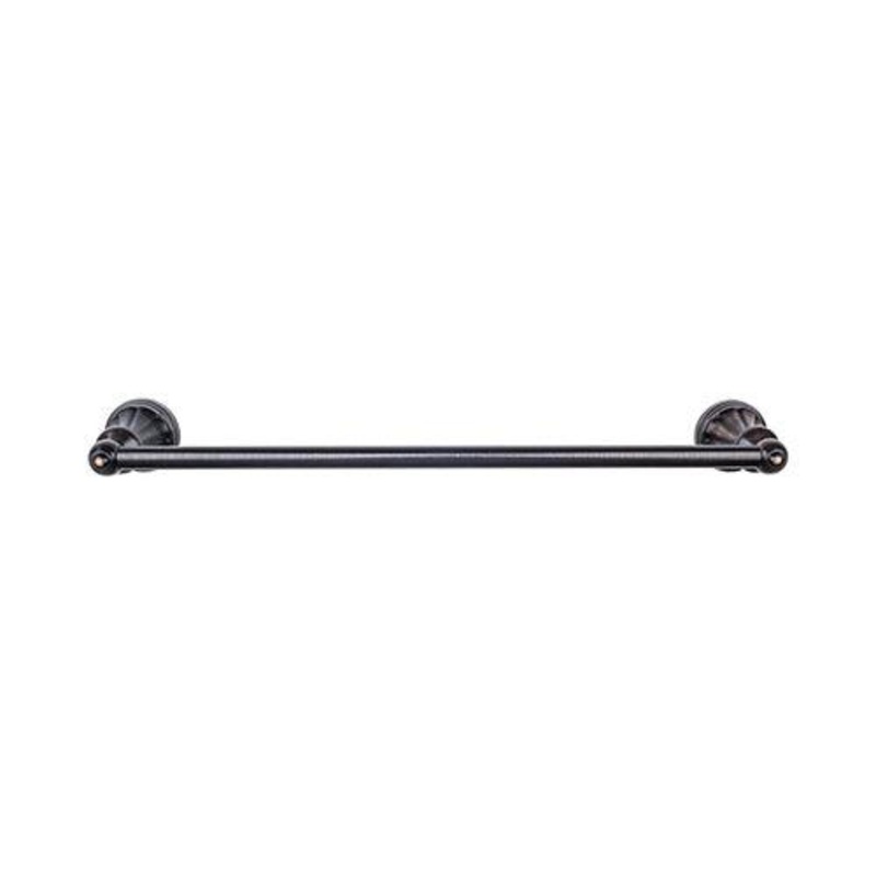 Top Knobs HUD6TB Hudson Bath 18 Single Towel Bar – Tuscan Bronze