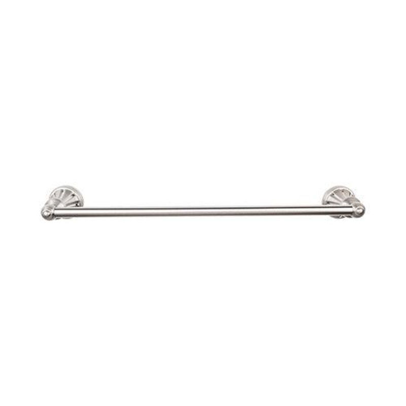Top Knobs HUD8BSN Hudson Bath 24 Single Towel Bar – Brushed Satin Nickel