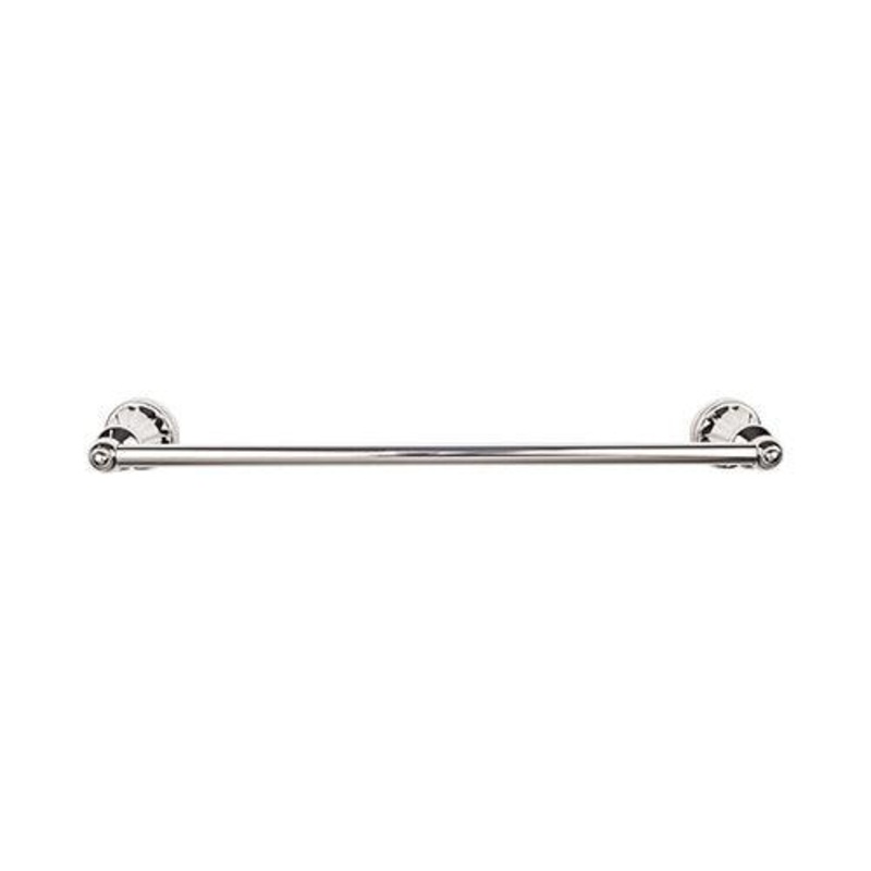 Top Knobs HUD8PN Hudson Bath 24 Single Towel Bar – Polished Nickel