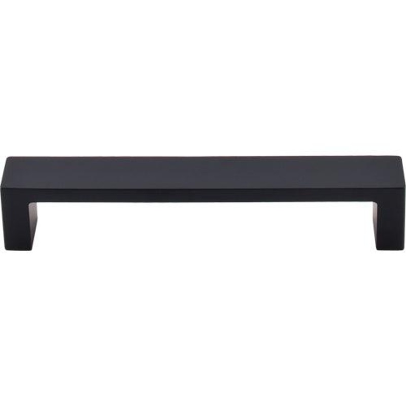 Top Knobs TK251BLK Modern Metro Pull 5 (c-c) – Flat Black