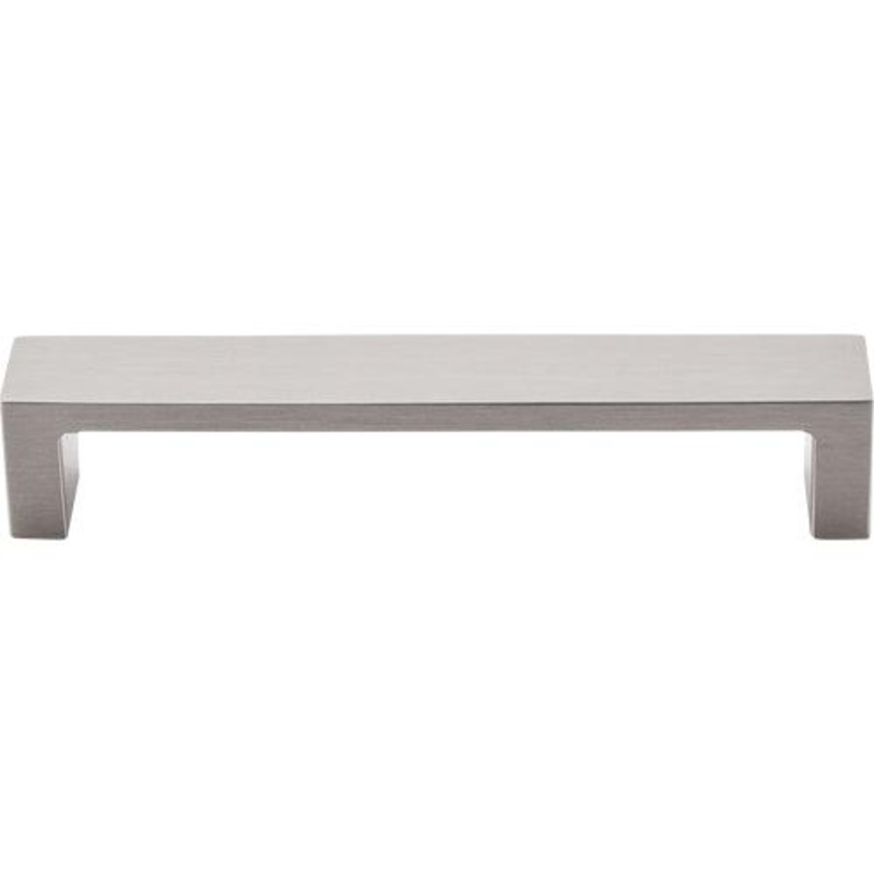 Top Knobs TK251BSN Modern Metro Pull 5 (c-c) – Brushed Satin Nickel