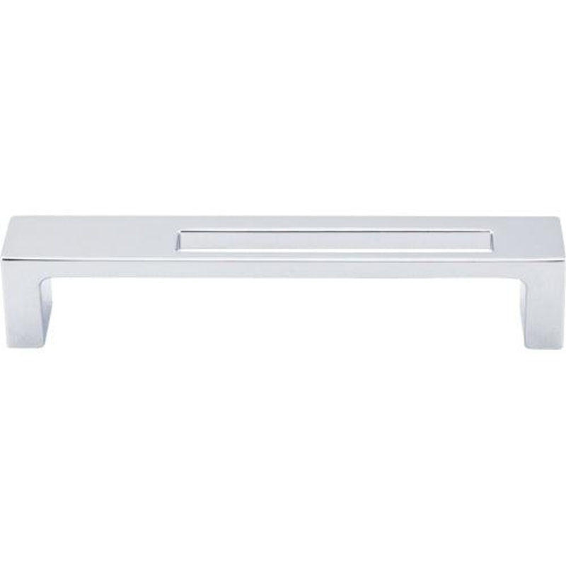 Top Knobs TK266PC Modern Metro Slot Pull 5 (c-c) – Polished Chrome