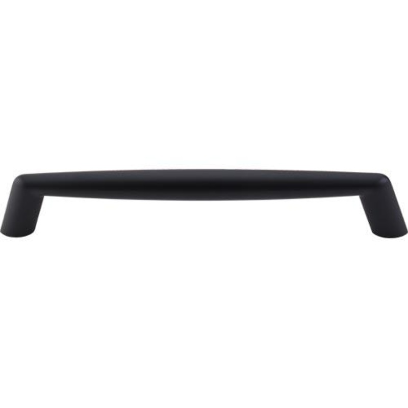 Top Knobs TK152BLK Rung Appliance Pull 12 (c-c) – Flat Black