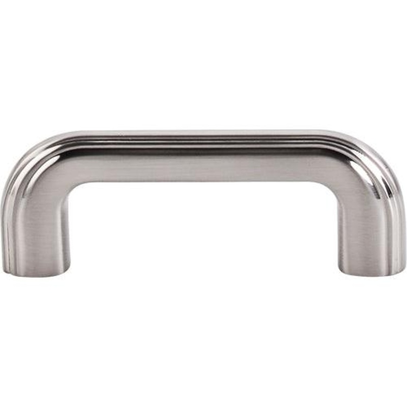 Top Knobs TK222BSN Victoria Falls Pull 3 (c-c) – Brushed Satin Nickel