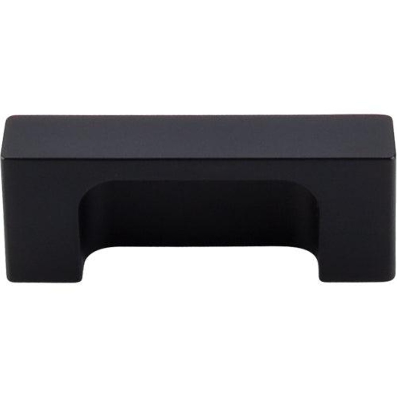 Top Knobs TK275BLK Modern Metro Tab Pull 2 (c-c) – Flat Black