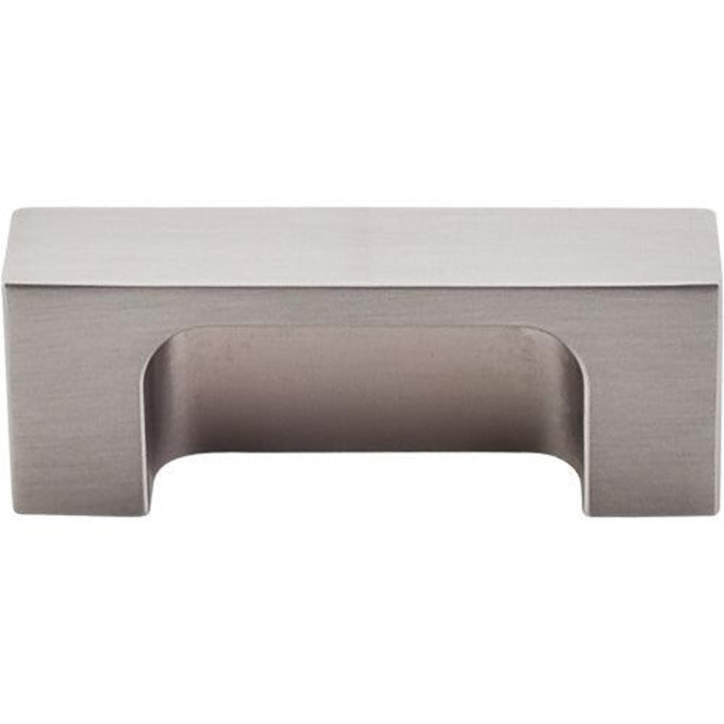 Top Knobs TK275BSN Modern Metro Tab Pull 2 (c-c) – Brushed Satin Nickel