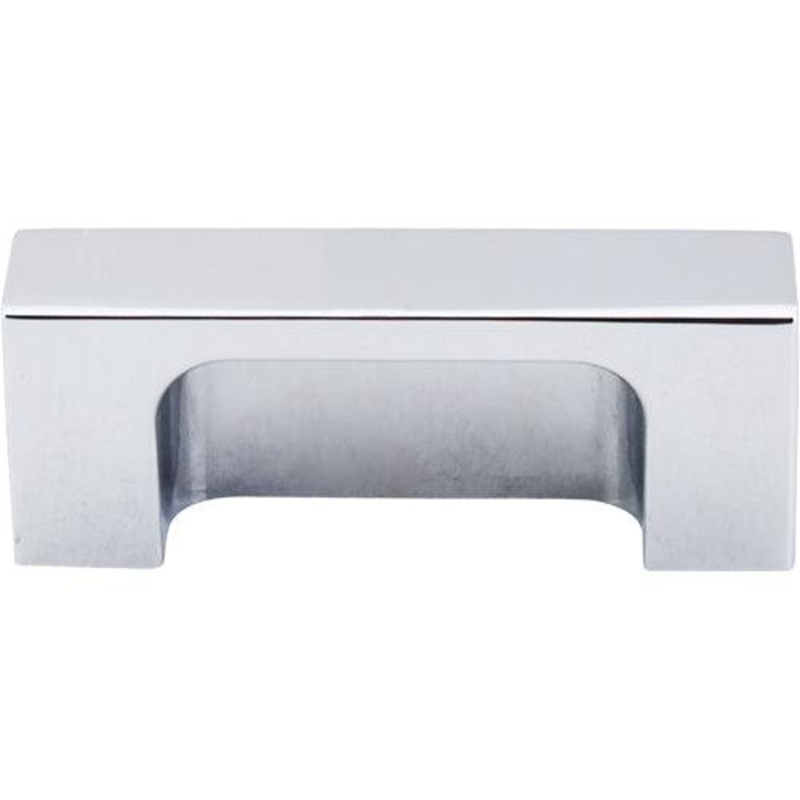 Top Knobs TK275PC Modern Metro Tab Pull 2 (c-c) – Polished Chrome