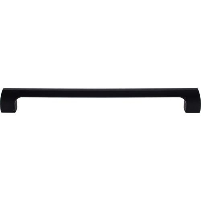 Top Knobs TK548BLK Holland Appliance Pull 12 (c-c) – Flat Black