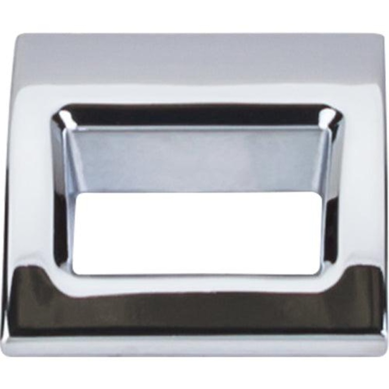 Top Knobs TK615PC Tango Finger Pull Small 1 1/8 – Polished Chrome