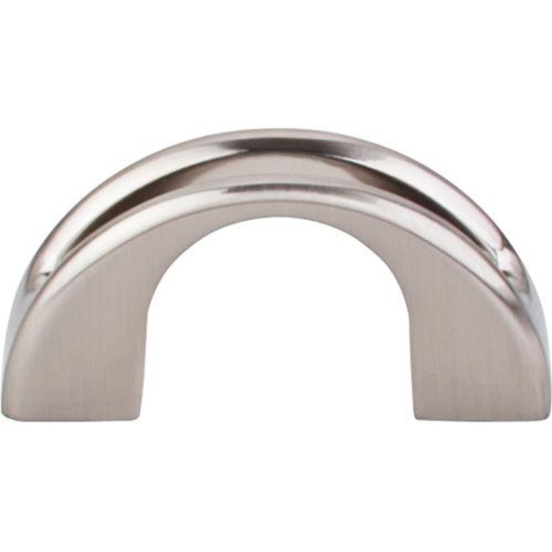 Top Knobs TK617BSN Tango U Finger Pull 2 – Brushed Satin Nickel