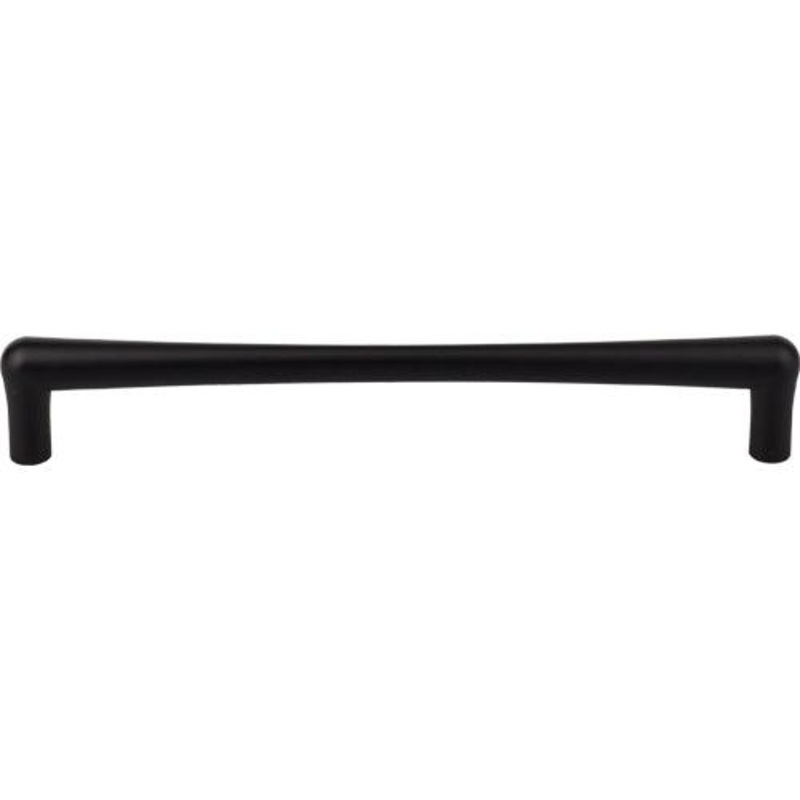 Top Knobs TK769BLK Brookline Appliance Pull 12 (c-c) – Flat Black