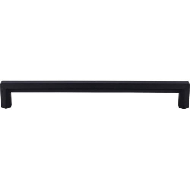 Top Knobs TK798BLK Lydia Appliance Pull 12 (c-c) – Flat Black