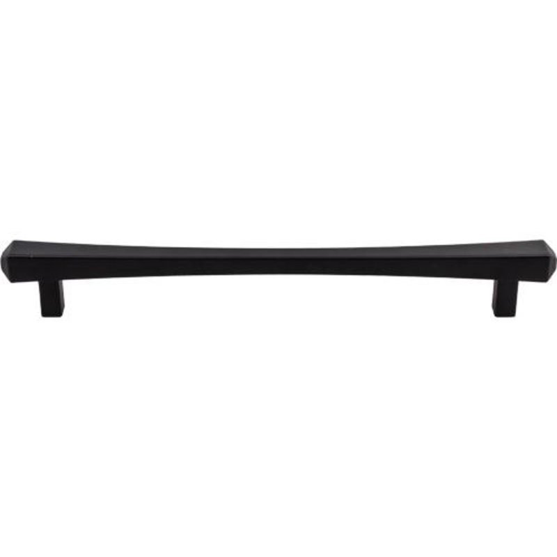 Top Knobs TK818BLK Juliet Appliance Pull 12 (c-c) – Flat Black