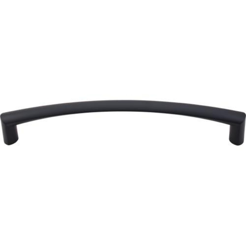 Top Knobs TK141BLK Griggs Appliance Pull 12 (c-c) – Flat Black