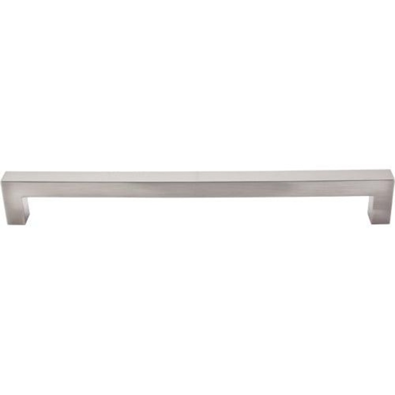 Top Knobs TK164BSN Square Appliance Pull 12 (c-c) – Brushed Satin Nickel