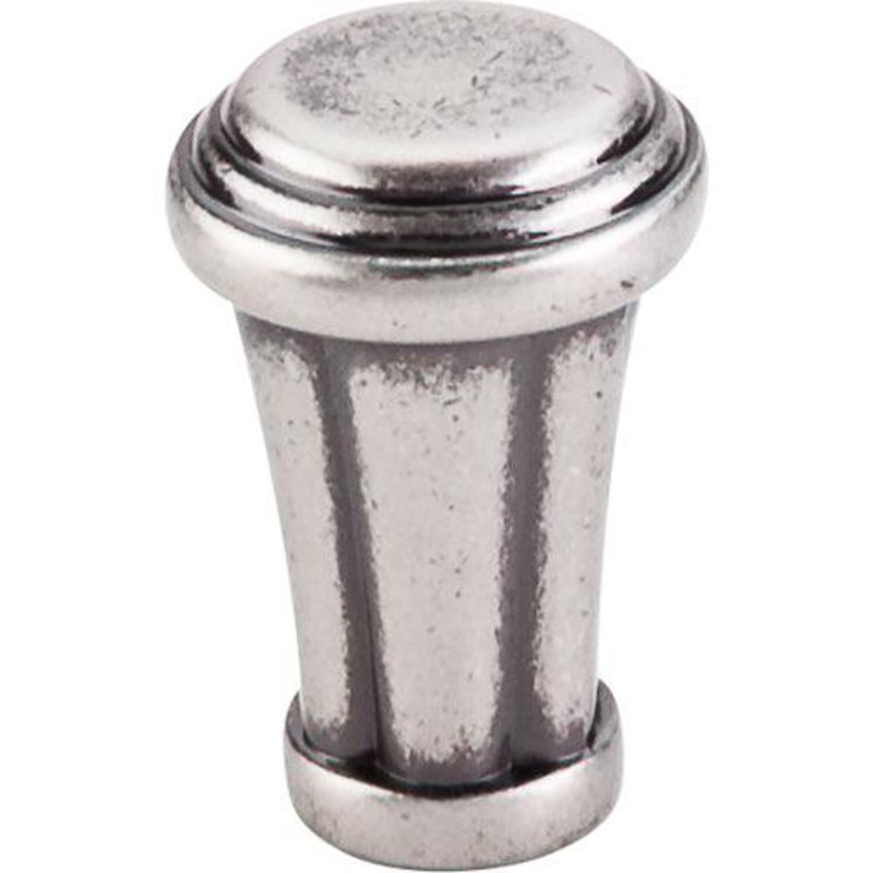 Top Knobs TK195PTA Luxor Knob Small 7/8 – Pewter Antique