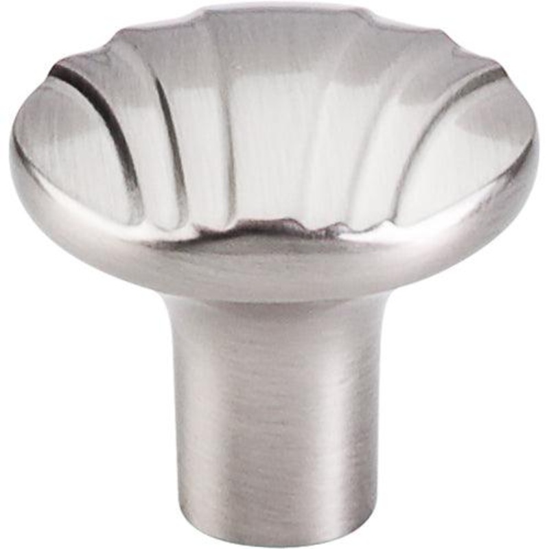 Top Knobs TK221BSN Victoria Falls & Sydney Knob 1 1/4 – Brushed Satin Nickel