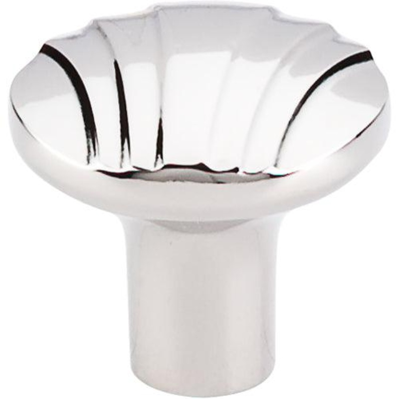 Top Knobs TK221PN Victoria Falls & Sydney Knob 1 1/4 – Polished Nickel