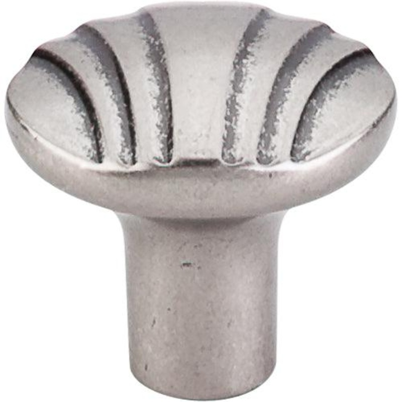 Top Knobs TK221PTA Victoria Falls & Sydney Knob 1 1/4 – Pewter Antique