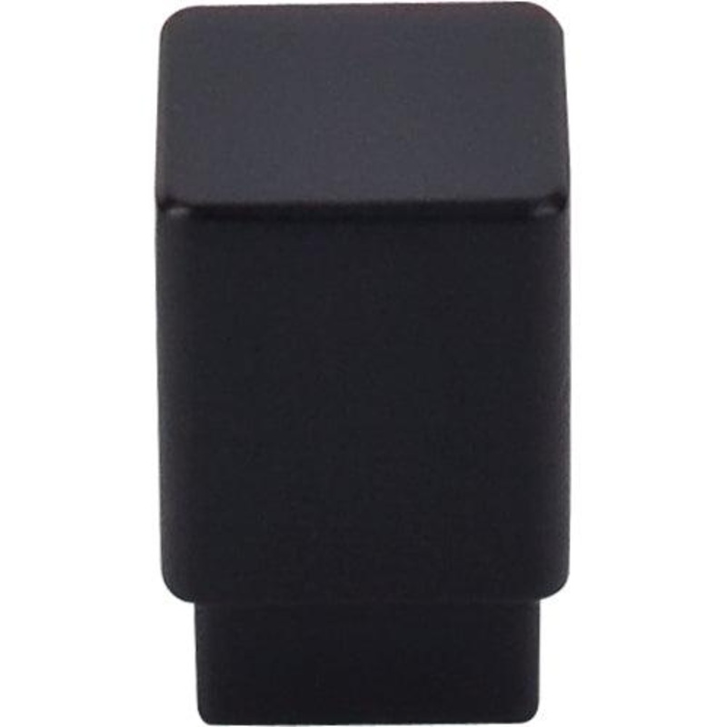 Top Knobs TK31BLK Tapered Knob 3/4 – Flat Black