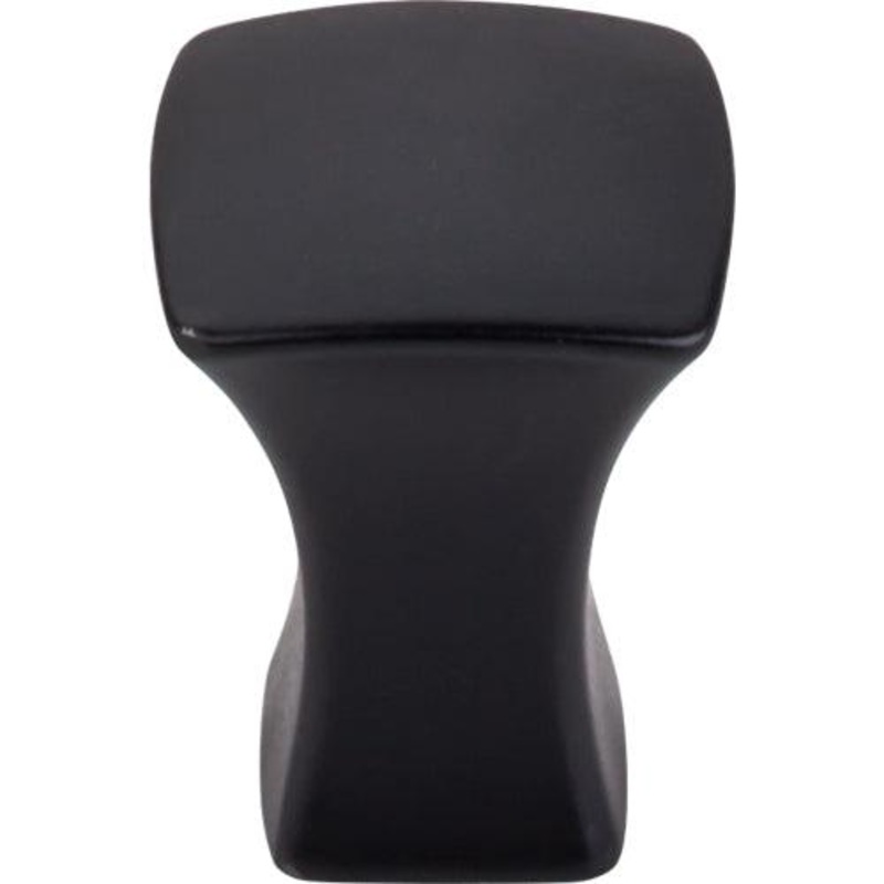 Top Knobs TK550BLK Glacier Knob 3/4 – Flat Black