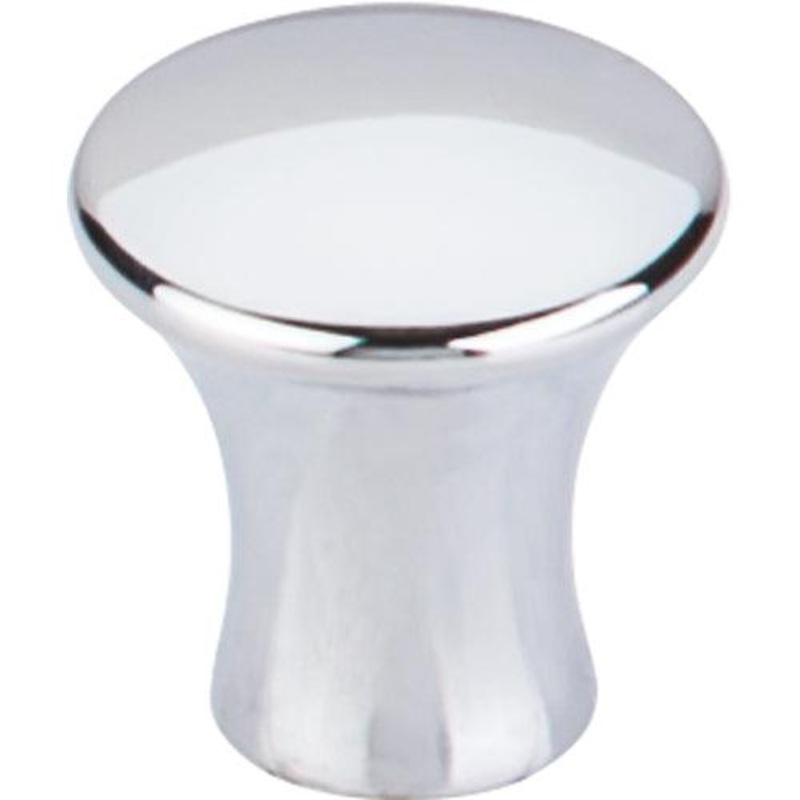 Top Knobs TK590PC Oculus Round Knob Small 7/8 – Polished Chrome