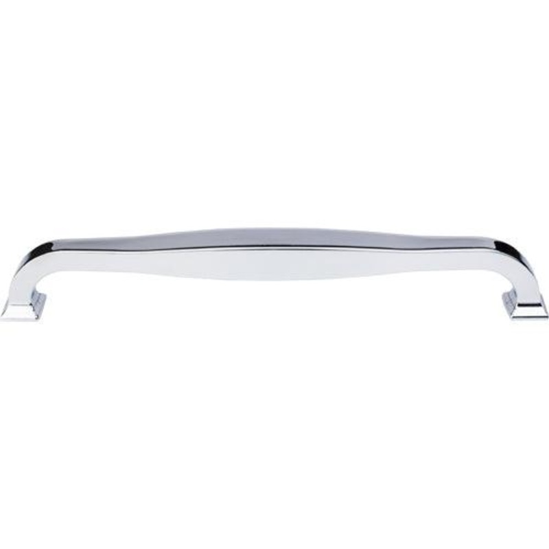 Top Knobs TK728PC Contour Appliance Pull 12 (c-c) – Polished Chrome
