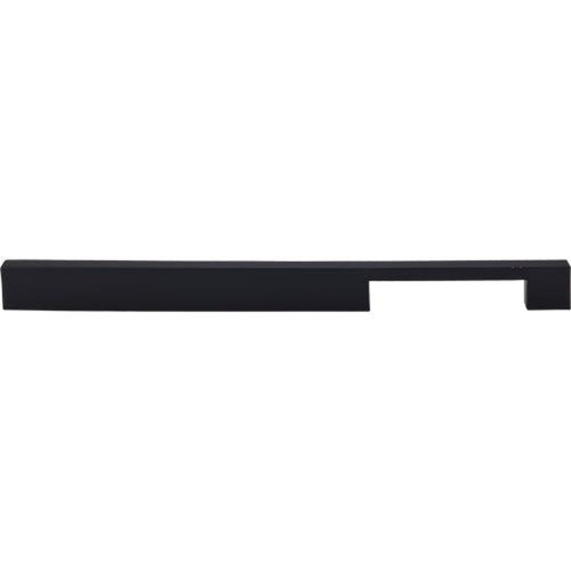 Top Knobs TK25BLK Linear Pull 12 (c-c) – Flat Black