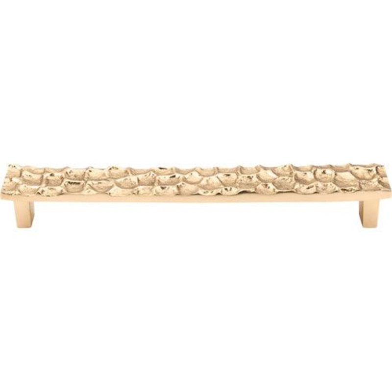 Top Knobs TK307BR Cobblestone Pull 7 9/16 (c-c) – Brass