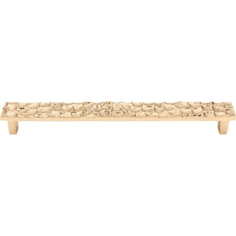 Top Knobs TK308BR Cobblestone Pull 8 13/16 (c-c) – Brass