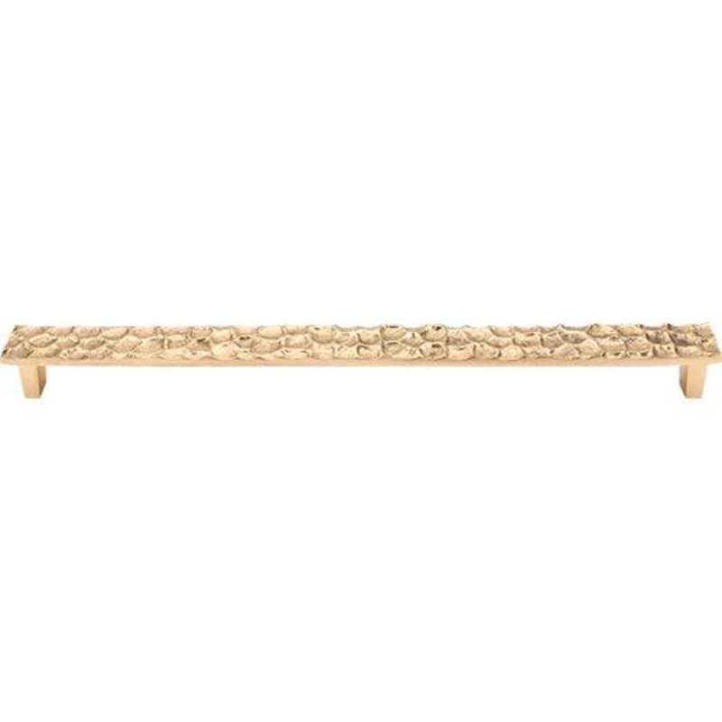 Top Knobs TK309BR Cobblestone Pull 12 9/16 (c-c) – Brass