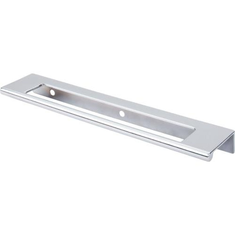 Top Knobs TK522PC Europa Cut Out Tab Pull 6 (c-c) – Polished Chrome