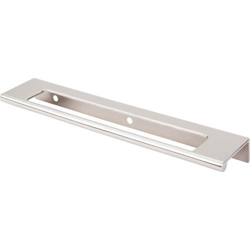 Top Knobs TK522PN Europa Cut Out Tab Pull 6 (c-c) – Polished Nickel