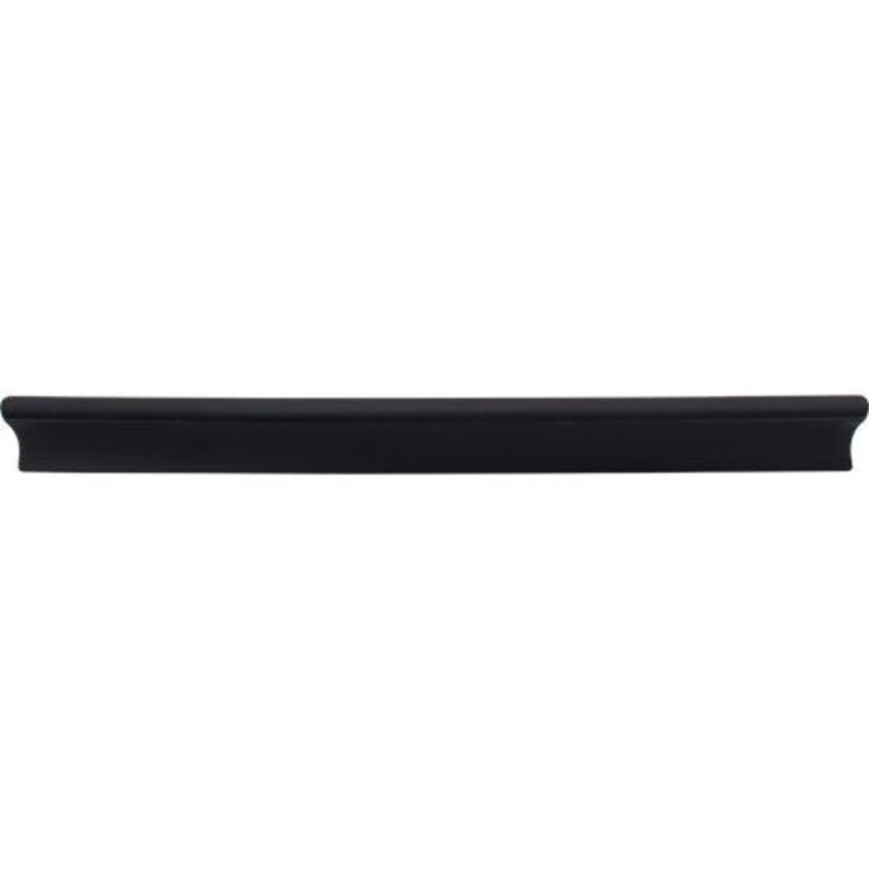 Top Knobs TK557BLK Glacier Pull 9 15/16 (c-c) – Flat Black