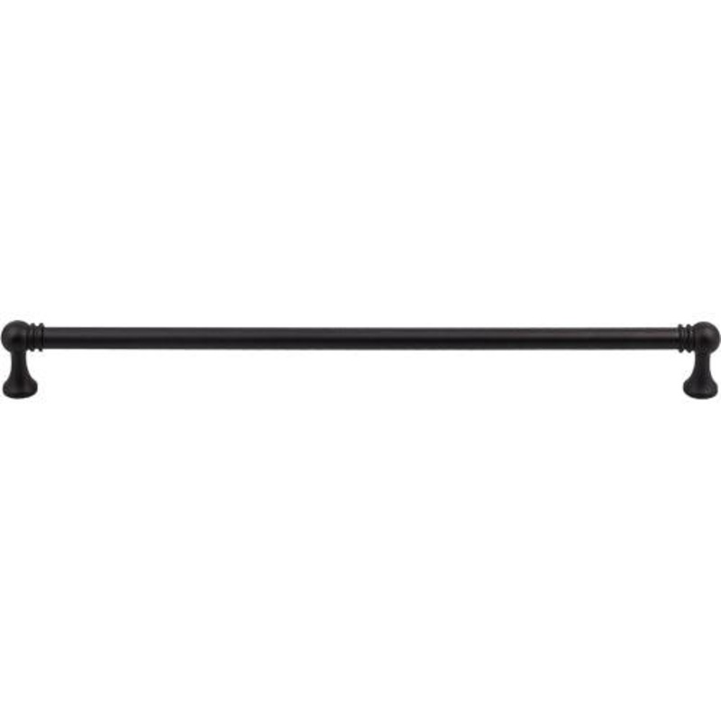 Top Knobs TK807BLK Kara Pull 12 (c-c) – Flat Black