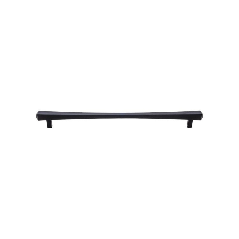 Top Knobs TK817BLK Juliet Pull 12 (c-c) – Flat Black