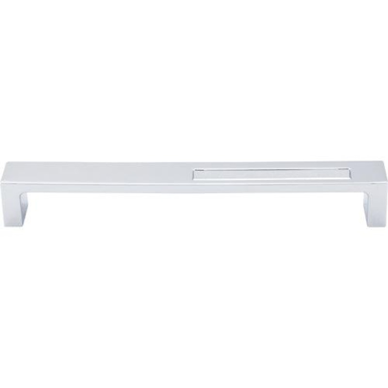 Top Knobs TK267PC Modern Metro Slot Pull 7 (c-c) – Polished Chrome
