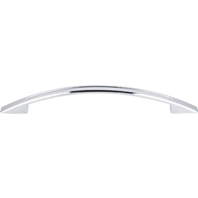 Top Knobs TK620PC Tango Cut Out Pull 6 5/16 (c-c) – Polished Chrome