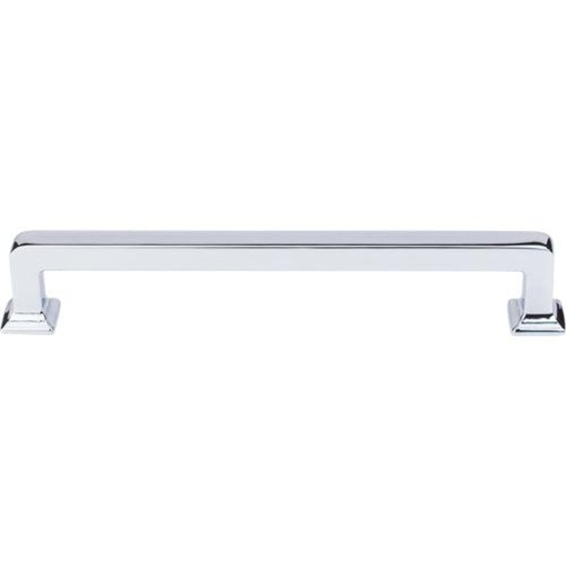 Top Knobs TK705PC Ascendra Pull 6 5/16 (c-c) – Polished Chrome