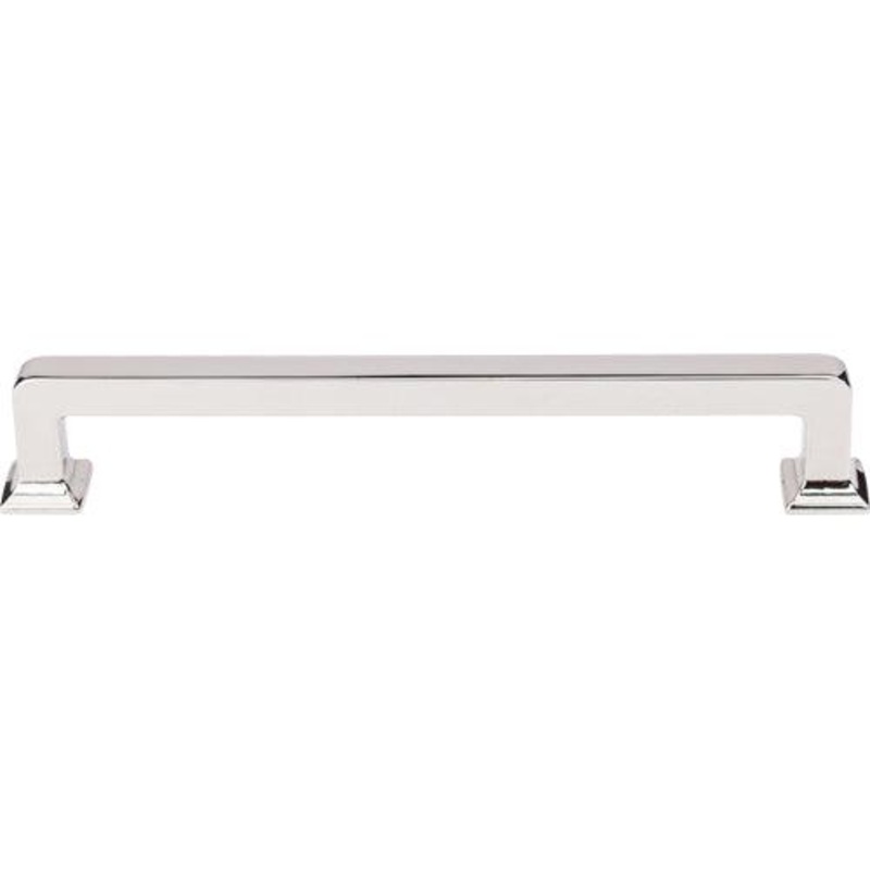 Top Knobs TK705PN Ascendra Pull 6 5/16 (c-c) – Polished Nickel