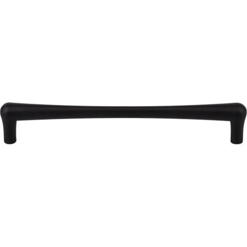 Top Knobs TK766BLK Brookline Pull 7 9/16 (c-c) – Flat Black
