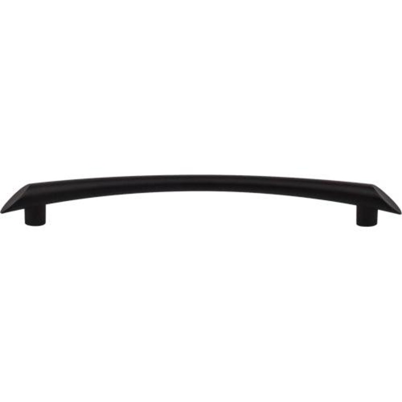 Top Knobs TK785BLK Edgewater Pull 7 9/16 (c-c) – Flat Black