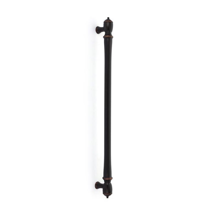 Emtek 86344US10B 18Center to Center Spindle Appliance Pull from the Appliance Pulls collection