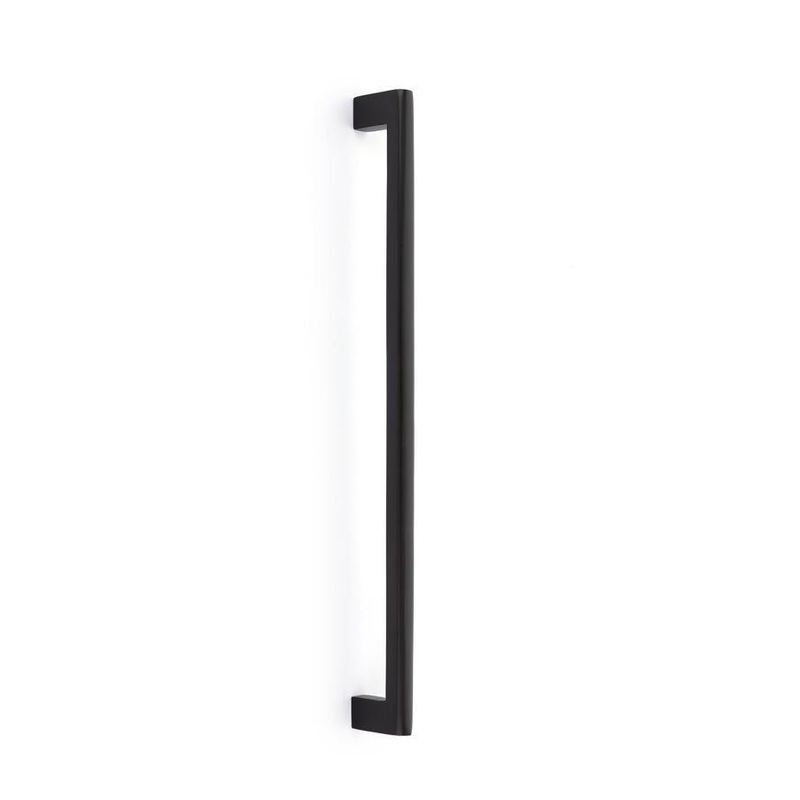 Emtek 86441US10B 18Center to Center Trail Appliance Pull from the Appliance Pulls collection