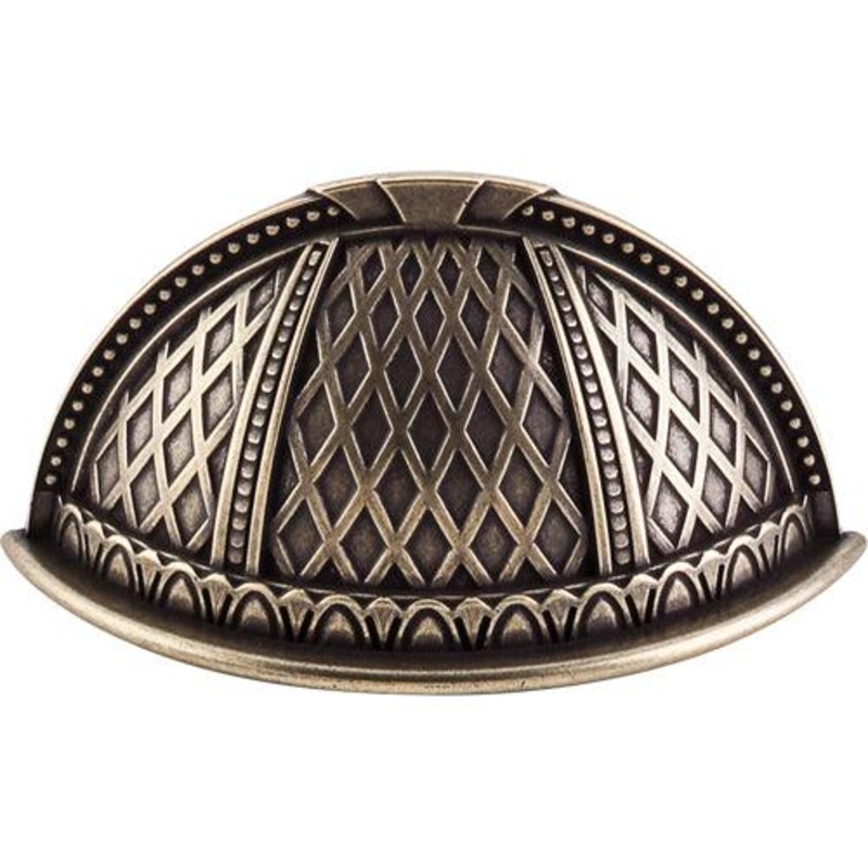 Top Knobs TK172GBZ Trevi Cup Pull 2 1/2 (c-c) – German Bronze