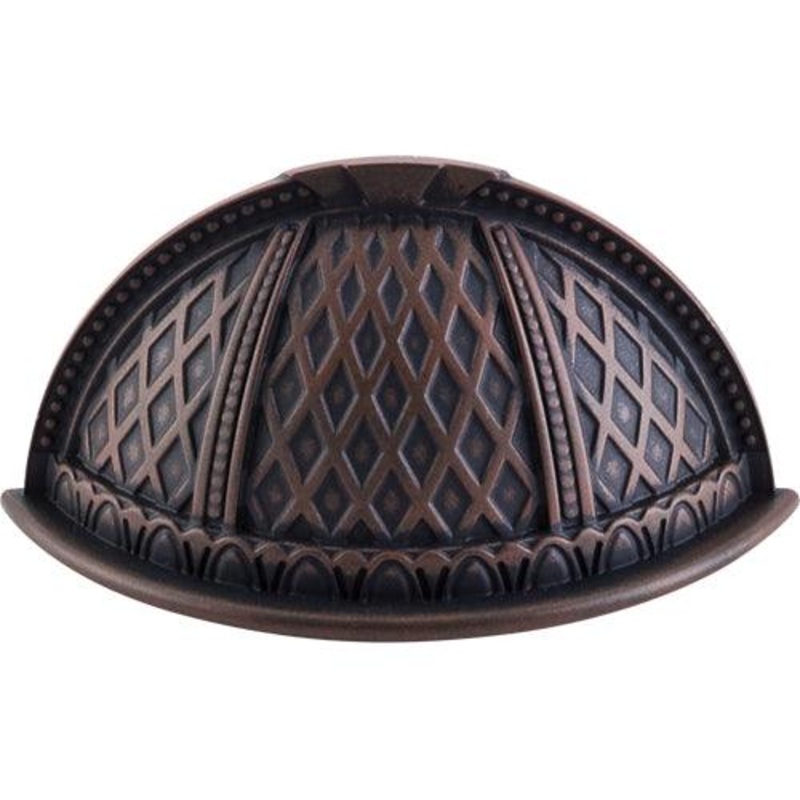 Top Knobs TK172PAR Trevi Cup Pull 2 1/2 (c-c) – Patina Rouge