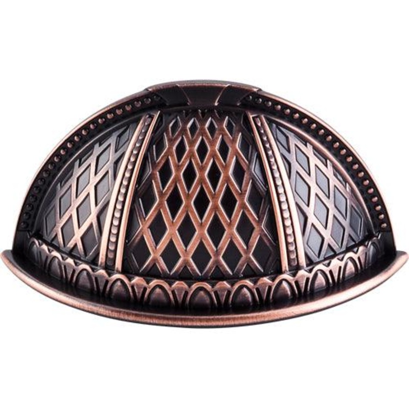 Top Knobs TK172TB Trevi Cup Pull 2 1/2 (c-c) – Tuscan Bronze
