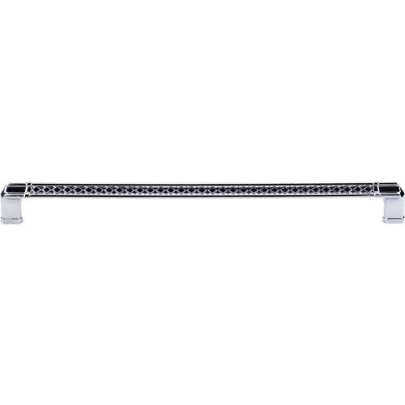 Top Knobs TK207PC Tower Bridge Pull 12 (c-c) – Polished Chrome