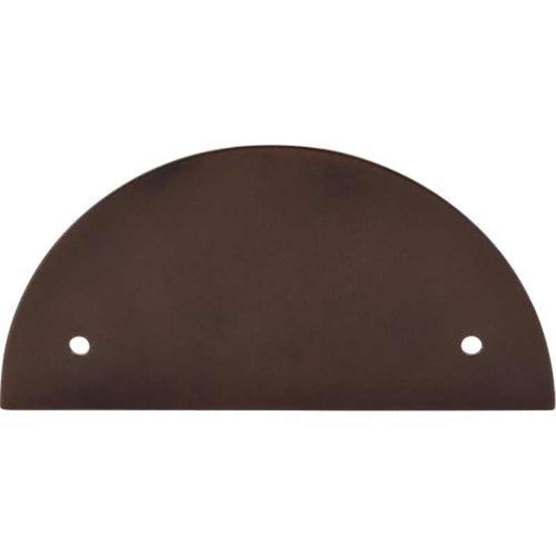 Top Knobs TK54ORB Half Circle Backplate 3 1/2 (c-c) – Oil Rubbed Bronze