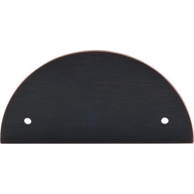 Top Knobs TK54TB Half Circle Backplate 3 1/2 (c-c) – Tuscan Bronze
